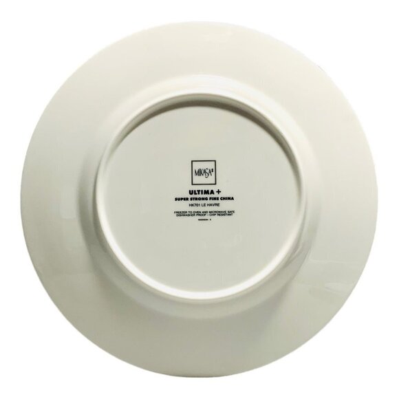 Mikasa Ultima Plus Le Havre Chop Dinnerware Soup Bowl, Salad Plate, Bread Plate - Picture 9 of 9